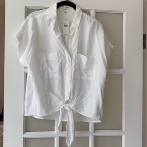 Anthropologie,Cloth & Stone, tie top